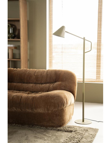 Canapé velours style retro