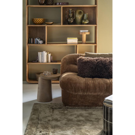 Canapé velours style retro