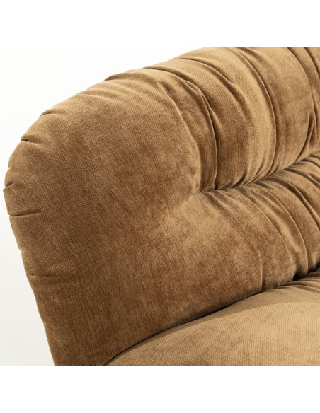 Canapé velours style retro