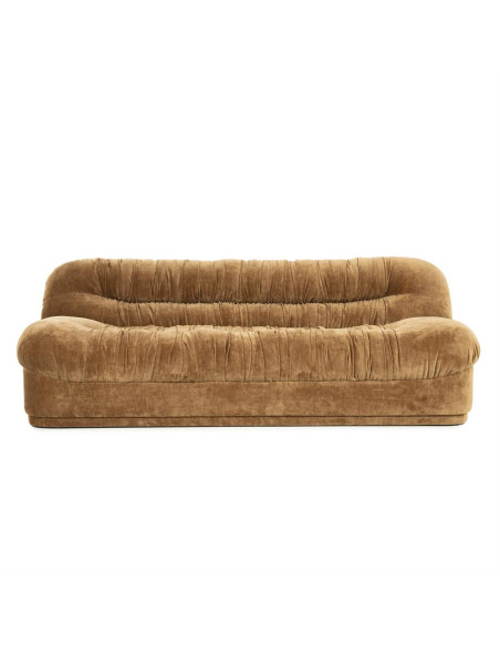 Canapé velours style retro