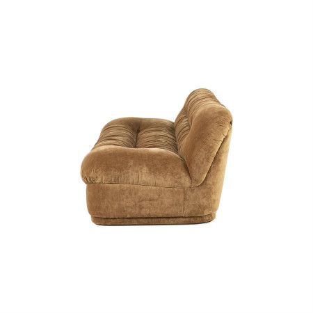 Canapé velours style retro