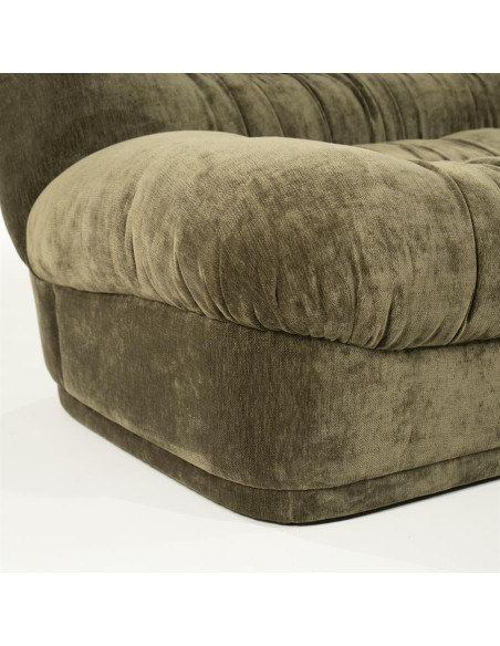 Canapé velours style retro