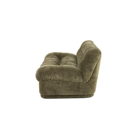 Canapé velours style retro