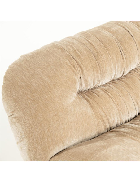 Canapé velours style retro