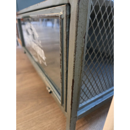 Meuble TV en métal multi-rangements...