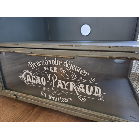 Meuble TV en métal multi-rangements...