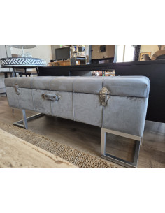 Banc coffre sur pieds...