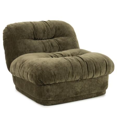 Fauteuil confortable rembourré tissu... Fauteuil confortable rembourré tissu...