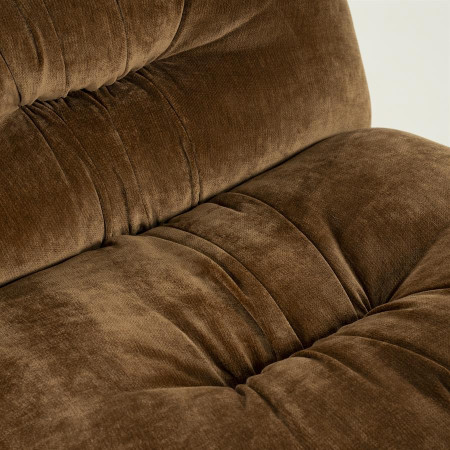 Fauteuil confortable rembourré tissu... Fauteuil confortable rembourré tissu...