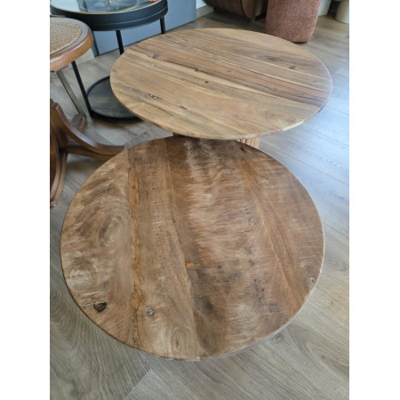 Table d'appoint ronde Mango diamètre...