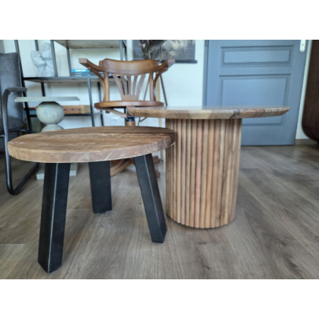 Table d'appoint ronde Mango diamètre...