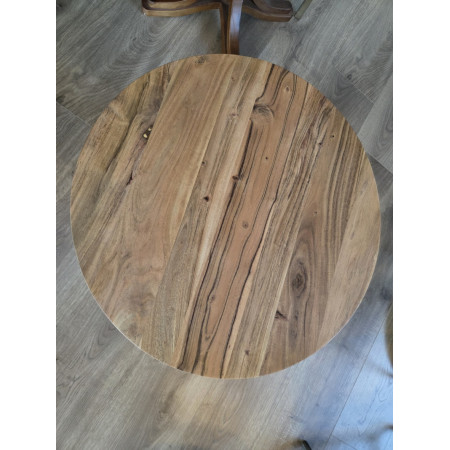 Table de salon en acacia avec pied... Table de salon en acacia avec pied...