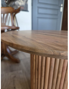 Table de salon en acacia... 2