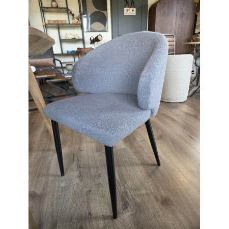 Lot de 2 Chaises de repas en tissu... Lot de 2 Chaises de repas en tissu...