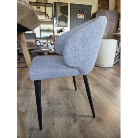 Lot de 2 Chaises de repas en tissu... Lot de 2 Chaises de repas en tissu...