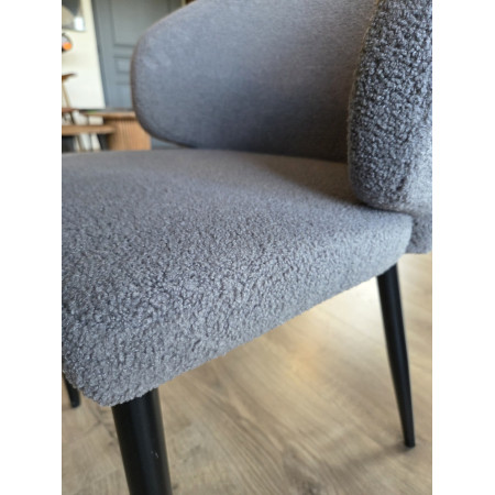 Lot de 2 Chaises de repas en tissu... Lot de 2 Chaises de repas en tissu...