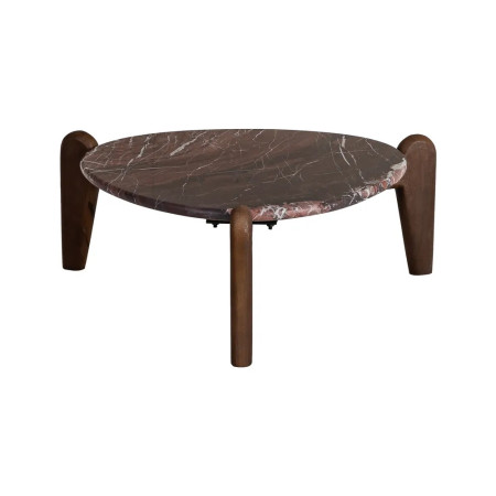 Table basse plateau marbre rouge Table basse plateau marbre rouge