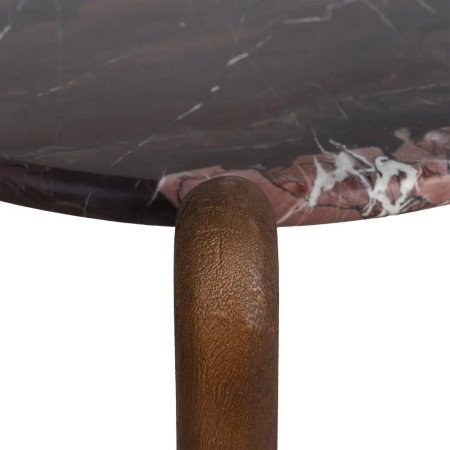 Table basse plateau marbre rouge Table basse plateau marbre rouge