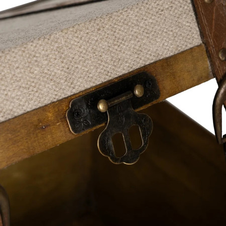 Coffre aviateur style malle de voyage