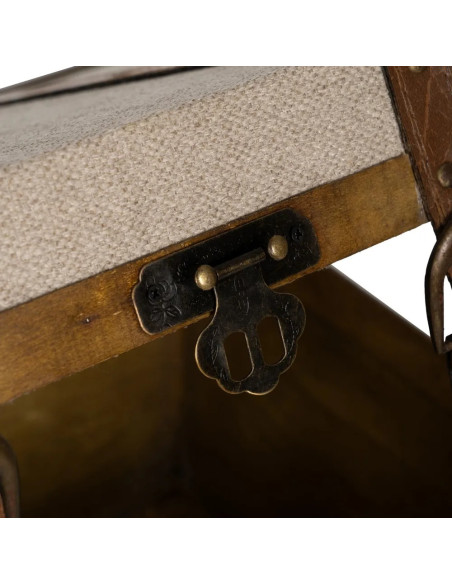 Coffre aviateur style malle de voyage