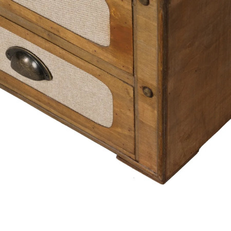 Coffre aviateur style malle de voyage