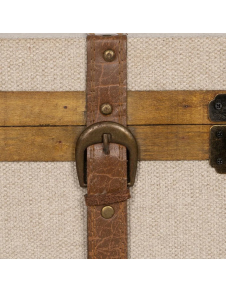 Coffre aviateur style malle de voyage