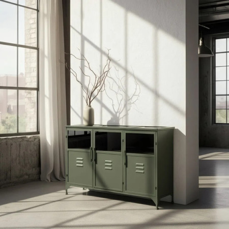 Meuble de rangement style casier...