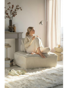 Pouf carré avec dossier...