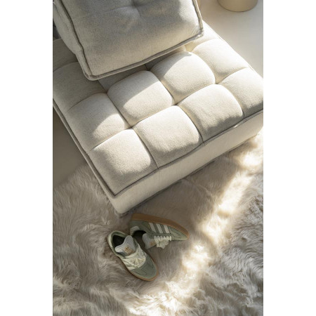 Pouf carré avec dossier très confortable