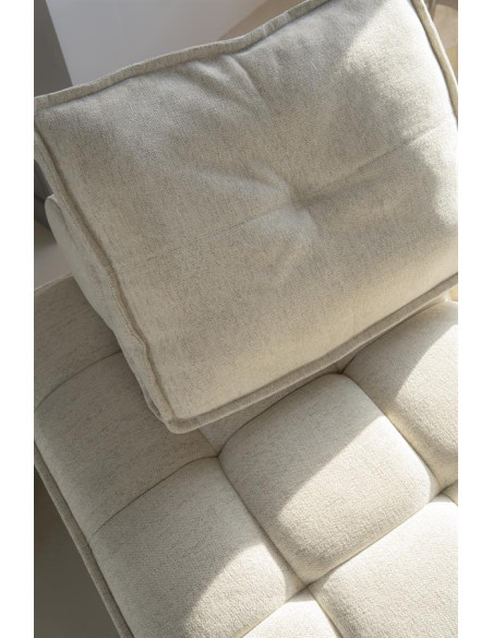 Pouf carré avec dossier très confortable