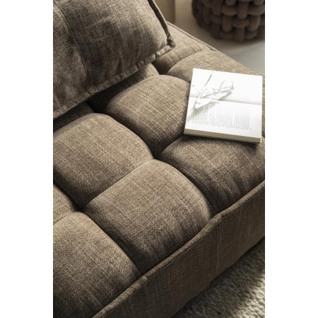 Pouf carré avec dossier très confortable