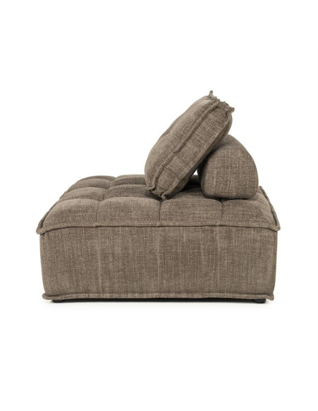 Pouf carré avec dossier très confortable