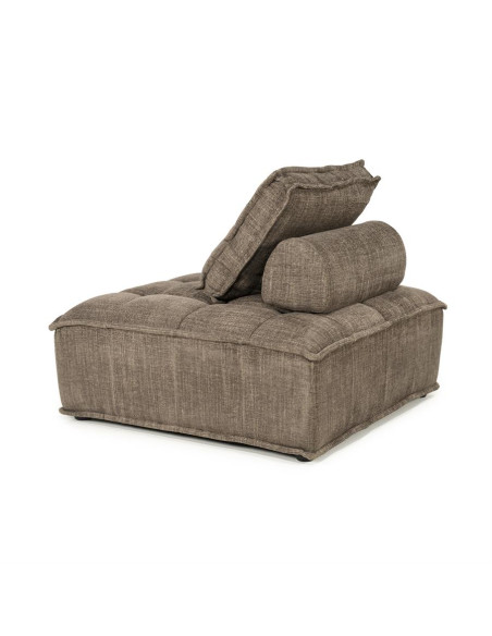 Pouf carré avec dossier très confortable