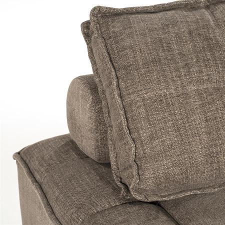 Pouf carré avec dossier très confortable
