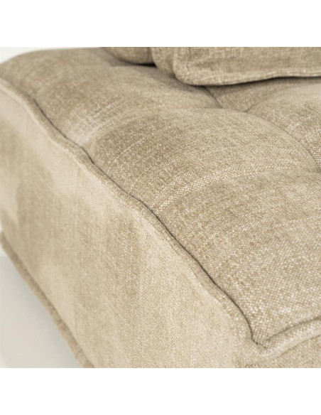 Pouf carré avec dossier très confortable