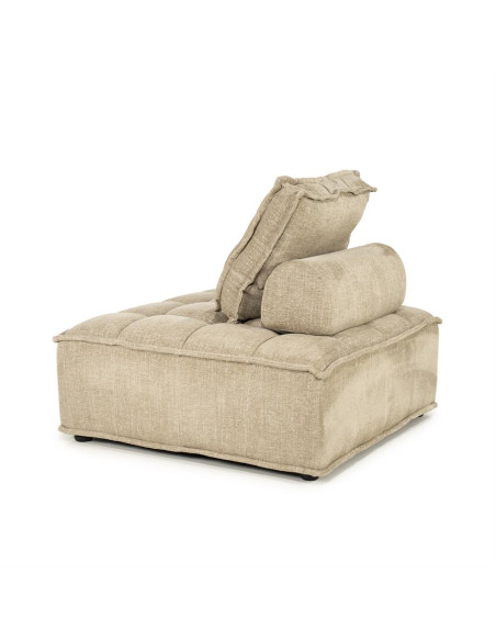 Pouf carré avec dossier très confortable