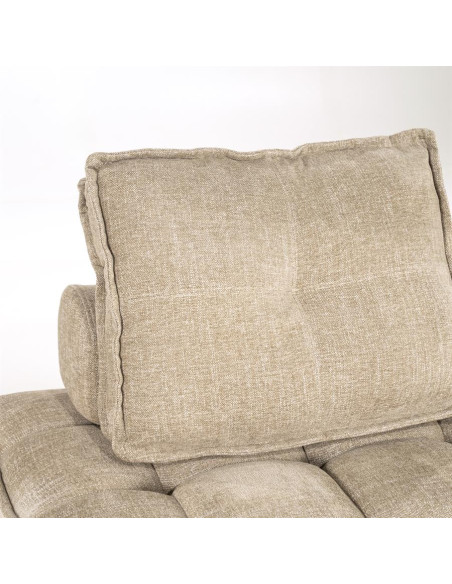 Pouf carré avec dossier très confortable