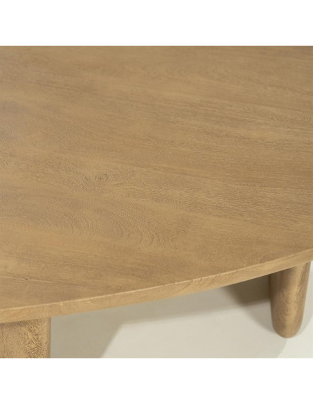 Table basse Maud en bois de manguier massif