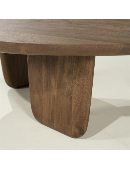 Table basse Maud en bois de manguier massif