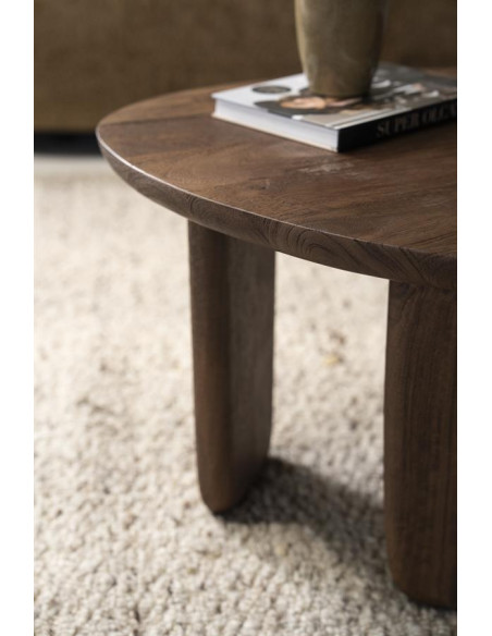 Table basse Maud en bois de manguier massif