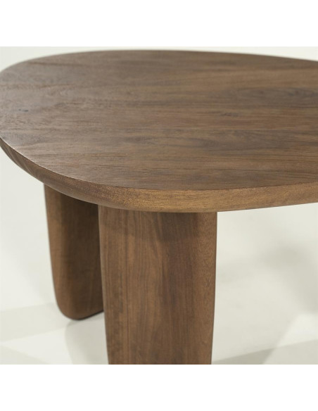 Table basse Maud en bois de manguier massif