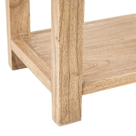 Console en bois massif de mindi avec... Console en bois massif de mindi avec...