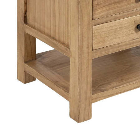 Chevet 3 tiroirs avec tablette mindi... Chevet 3 tiroirs avec tablette mindi...