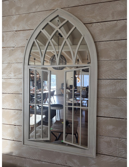 Miroir fenêtre trompe l'œil