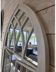 Miroir fenêtre trompe l'œil 2