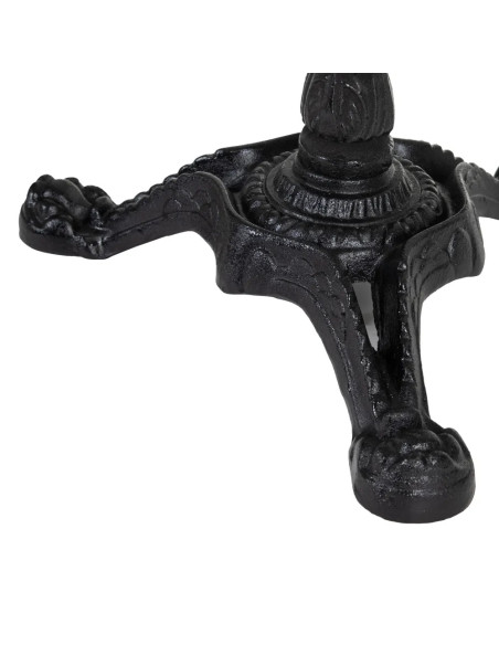 Table bistrot avec plateau en marbre véritable