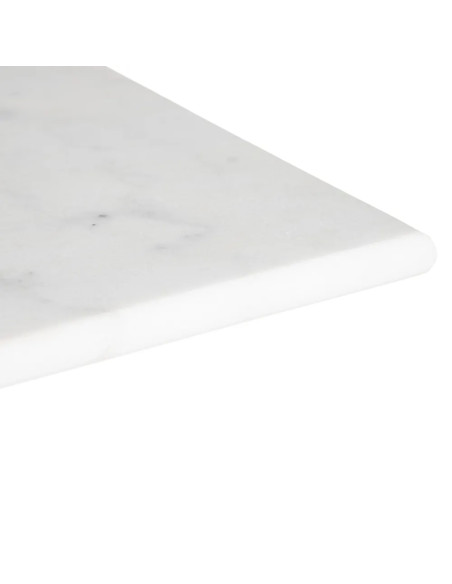 Table bistrot avec plateau en marbre véritable