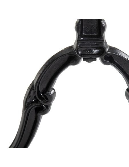 Table bistrot avec plateau en marbre véritable