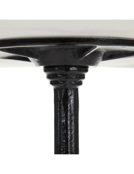 Guéridon ou table petit déjeuner marbre blanc