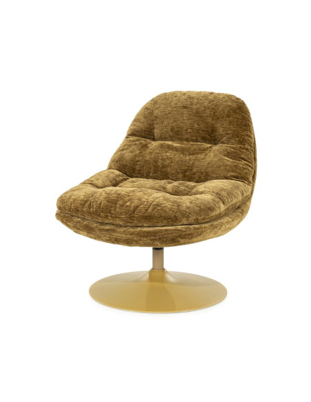 Fauteuil pivotant sur pied central très confortable